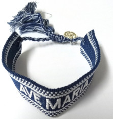 Ave Maria Tassle Bracelet (8")